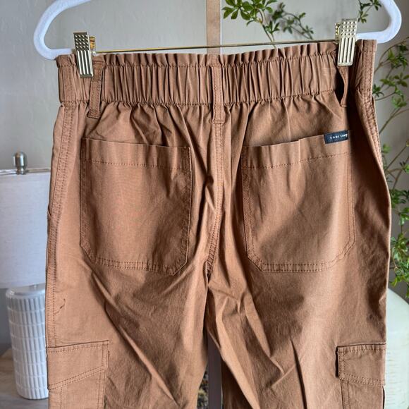 Sanctuary Women’s Rebel Crop Stretch Cotton Cargo Pants Brown Size 28 NWOT - Picture 3 of 10